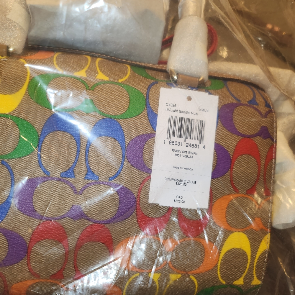 Coach Rainbow Pride Signature Women's Bag